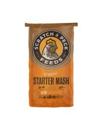 Scratch and Peck Feeds Organic Chicken and Duck Feed – Starter Mash