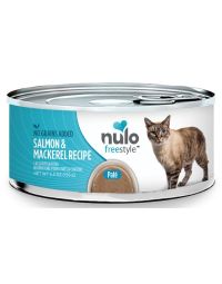 Nulo FreeStyle Cat Pate' Grain Free Salmon & Mackerel 5.5 ounce