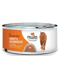 Nulo FreeStyle Cat Pate' Grain Free Turkey & Chicken, 5.5 oz