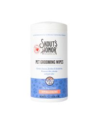 Skout's Honor Pet Grooming Wipes 80ct