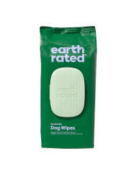 Earth Rated Textured Pet Grooming Wipes, Lavender,  100ct