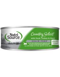 NutriSource - Country Select Grain Free Cat Food, 5.5 oz. Can