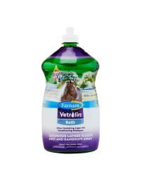 FARNAM Vetrolin Bath Ultra-Hydrating Conditioning Shampoo, 32 oz