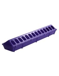 Little Giant® Plastic Flip Top Poultry Ground Feeder 4.5x20IN