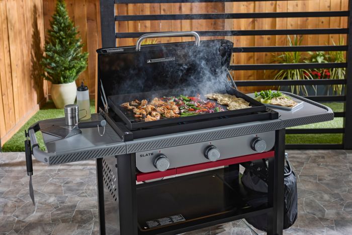 Weber® Slate™ Rust-Resistant Carbon-Steel Griddle 3.5 Square Feet