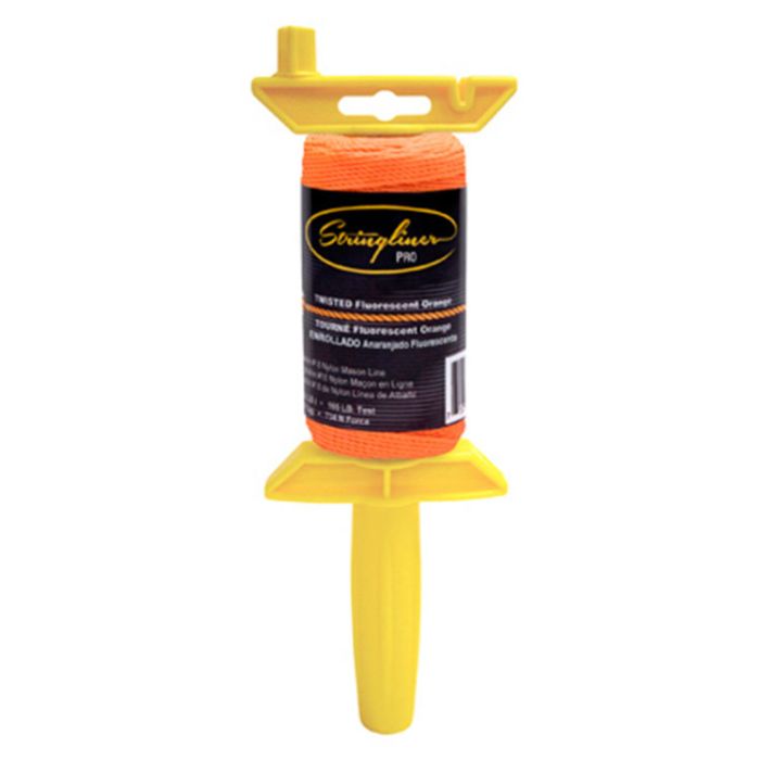 Stringliner Twisted Fluorescent Orange Nylon Pro Reel, 270 ft | Spikes ...