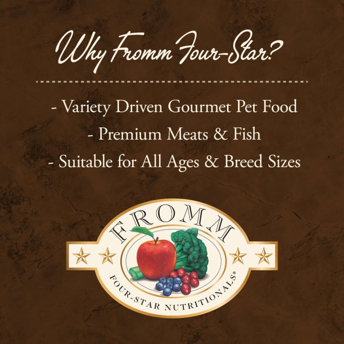 Fromm 4 Star Duck A La Veg Recipe Dog Food Spikes Houles Feed