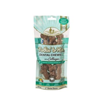 Nothin' to Hide Dental Bone Beef 3", 12pk