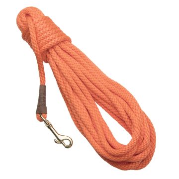 Mendota Pet Trainer 30 Check Cord, 3/8" x 30', Orange