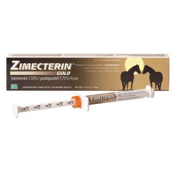 Merial Zimecterin Gold Dewormer Paste for Horses, 7.35gm