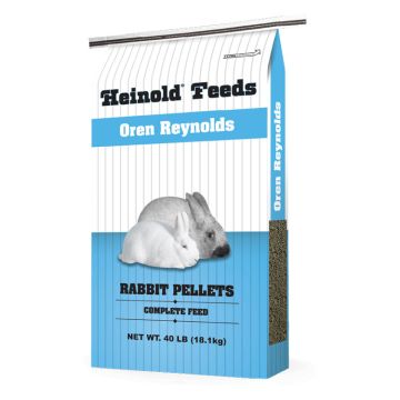 Heinold Oren Reynolds Formula Rabbit Pellets, 40 lb bag
