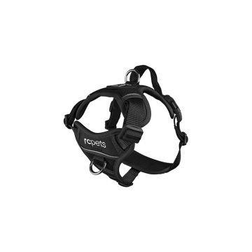 RC Pets Momentum Control Harness, Black