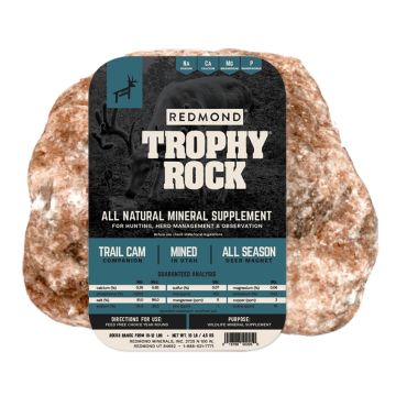 Redmond Trophy Rock® Natural Deer Mineral Lick 20 lbs