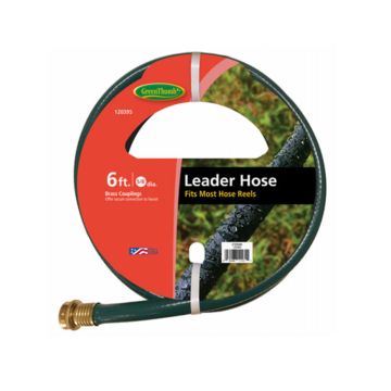 Green Thumb Leader Hose, 5/8-in x 6-Ft.   