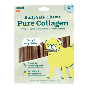 Wood Free Range Bully Sticks 6" 10 pack