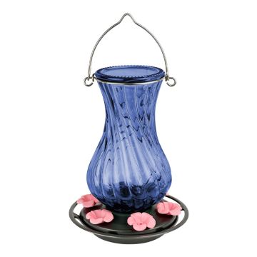 Nature's Way Perfect Pitcher Antique Glass Gravity Hummingbird Feeder