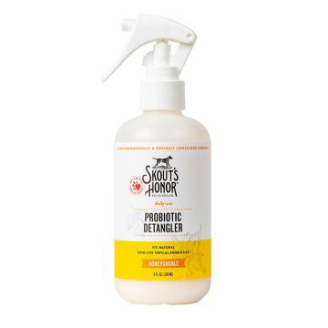 Skout's Honor Probiotic Daily Use Detangler, Honeysuckle 8oz