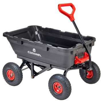 Corona CR1000 Poly Garden Dump Cart 4 cubic feet