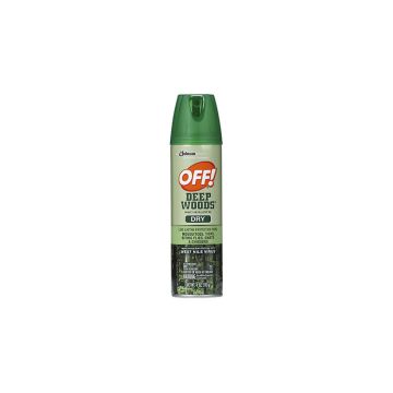 OFF! Deep Woods Dry Insect Repellent 4 oz Aerosol   