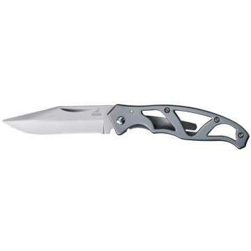 Gerber Paraframe High Carbon Stainless Steel Folding Knife, Silver