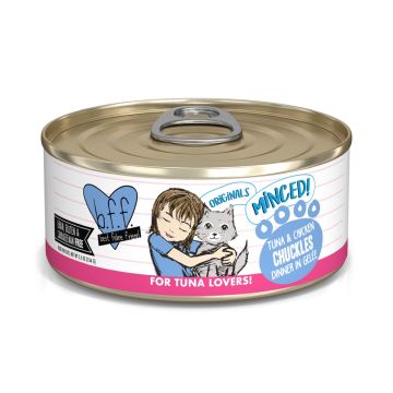 Weruva BFF Originals "Chuckles" Grain-Free Tuna & Chicken in Gelée Can 5.5oz