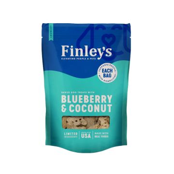 Finley's Blueberry Coconut Crunchy Biscuits, 6oz