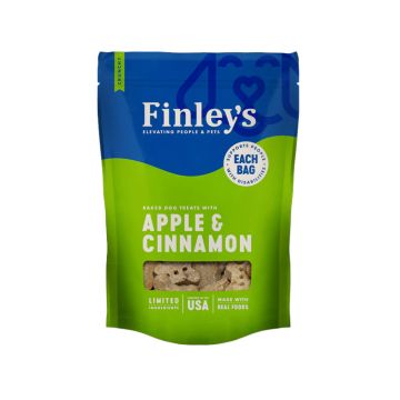 Finley's Apple & Cinnamon Crunchy Biscuits, 6oz
