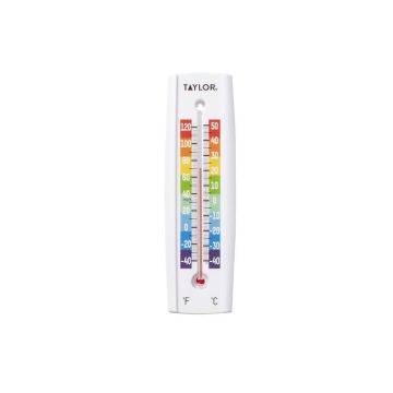Taylor Thermometer Plastic White