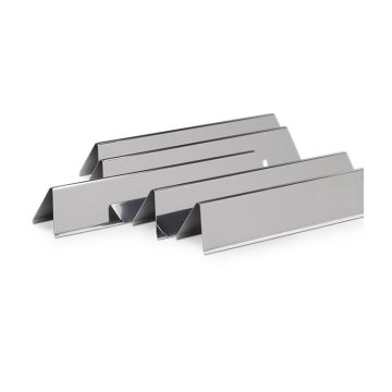 Weber Spirit & Spirit II 300 Stainless Steel Flavorizer Bars, 5pc