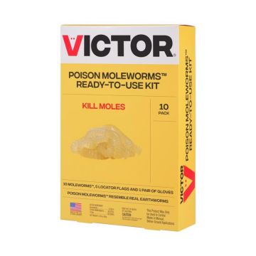 Victor Bait Worms For Gophers and Moles, 10 pk
