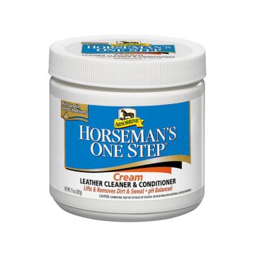 Absorbine® Horseman’s One Step® Cream Leather Cleaner & Conditioner