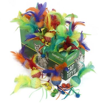 Multipet Mesh Ball Cat Toy, 1 ball