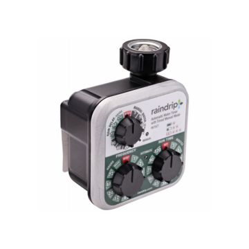 Raindrip Hose-End Automatic Water Timer, Analog