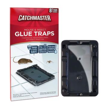 Catchmaster Mouse Sized Glue Traps, 4 Pack