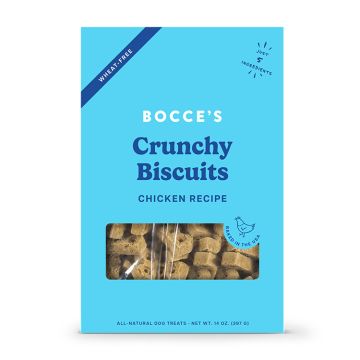 Bocce's Crunchy Biscuits,  Chicken , 14oz