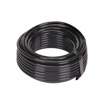Raindrip Water Supply Tubing, Black Polyethylene, 1/4-In. x 50 Ft.
