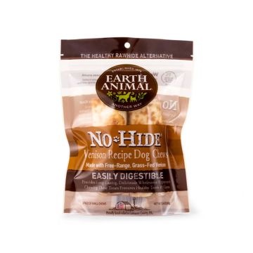 Earth Animal No-Hide Venison Rolls, 2 Pack