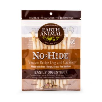Earth Animal No-Hide Venison STIX, 10 Pack