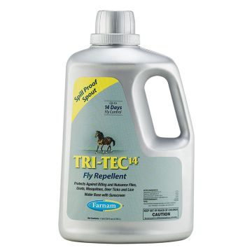 FARNAMTri-Tec 14™ Fly Repellent, Liquid, Mild Solvent, 1 gal 