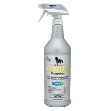 FARNAM  Tri-Tec 14 46512 Fly Repellent, Liquid, 32 oz Bottle