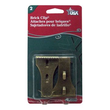 Adams 2.75 in. Brick Clips, 2 pk