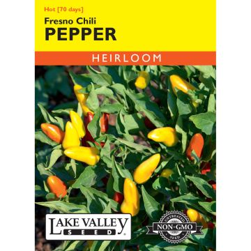 Capsicum, Hot Pepper 'Fresno Chili' Heirloom