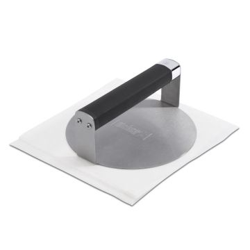 Weber Stainless Steel Silver Burger Press