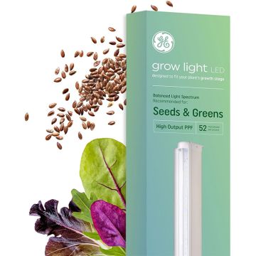 GE Grow Light LED for Seeds & Greens Kit 48"