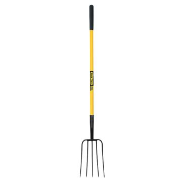 Truper Tru Pro 50" Manure Fork 5-Tine, Fiberglass Handle
