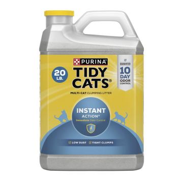 Tidy Cats Instant Action Clumping Litter 20lb Jug