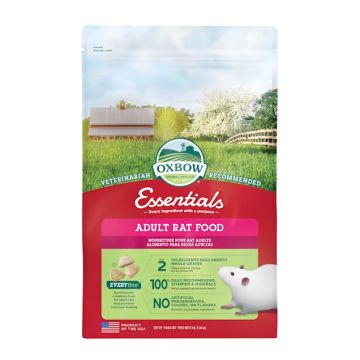 Oxbow Essentials Adult Rat Food, 3 lbs.
