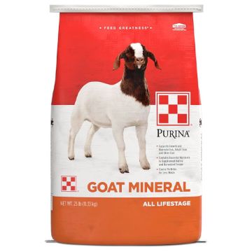 Purina Goat Mineral, 25 lbs.