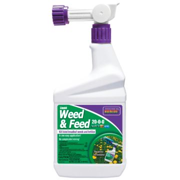 Bonide Liquid Weed & Feed 20-0-0 Ready-to-Spray 1 Quart