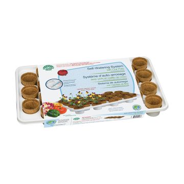 PlantBest Self-Watering System with Fiber Grow Coconut Coir Pots